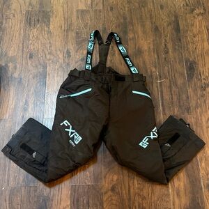 FXR Racing Women's Black/Sky Blue Fresh Pants
